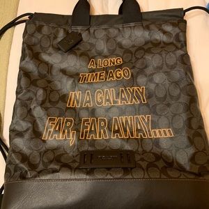 Coach Star Wars Drawstring Bag/Backpack